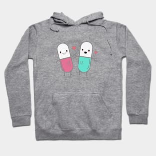 Love and Happiness in a pill Hoodie